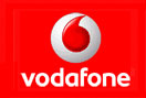 Логотип сотового оператора Vodafone