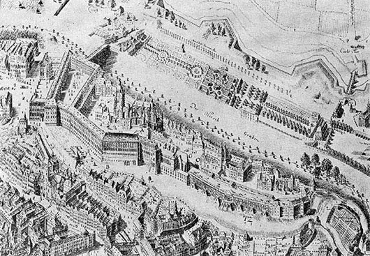 Пражский Град в 1769 году. Иоз. Губер